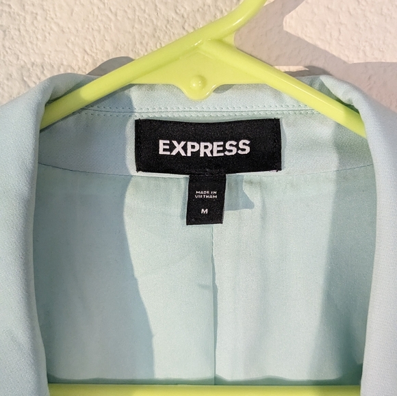 Express One Button Boyfriend Blazer size M - Picture 3 of 4
